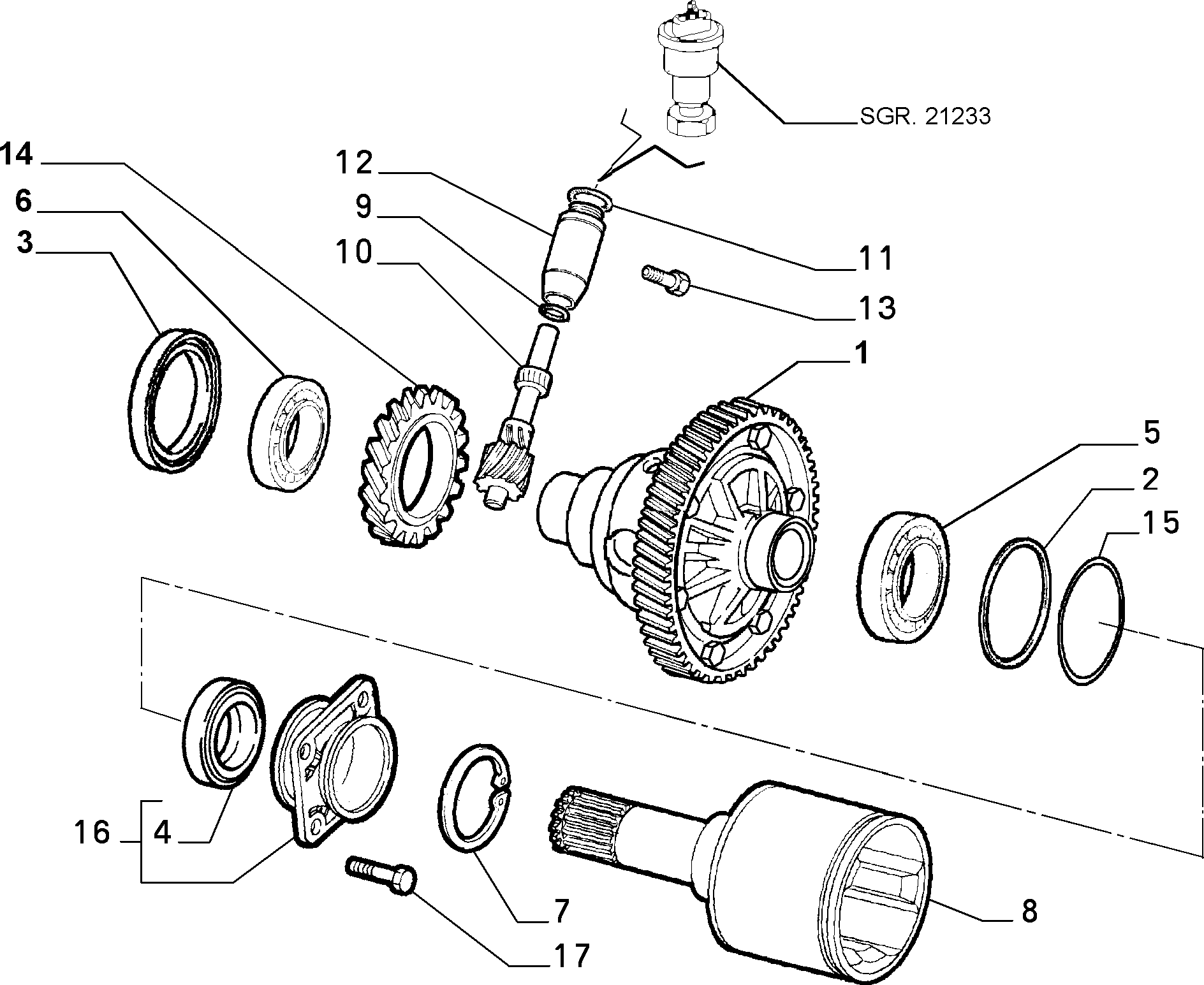 FIAT 7754073 - Датчик частоты вращения, ступенчатая коробка передач autospares.lv