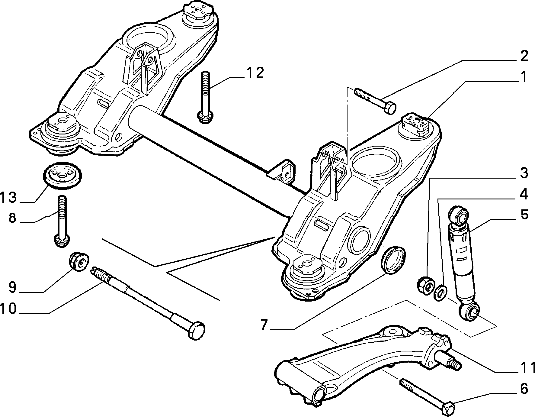 FIAT 46459720 - Рычаг подвески колеса autospares.lv