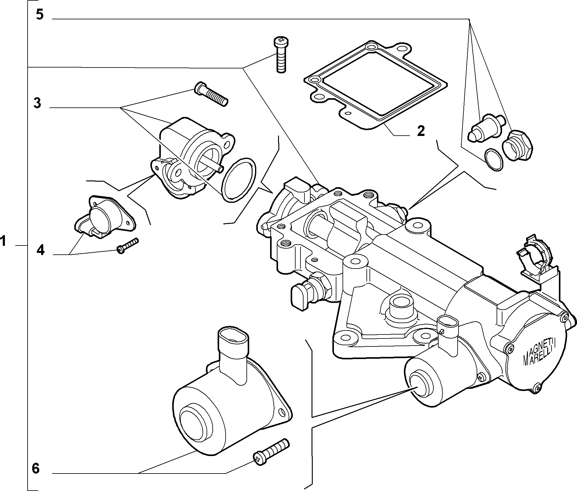 FERRARI 717 5261 0 - Датчик, положение дроссельной заслонки autospares.lv