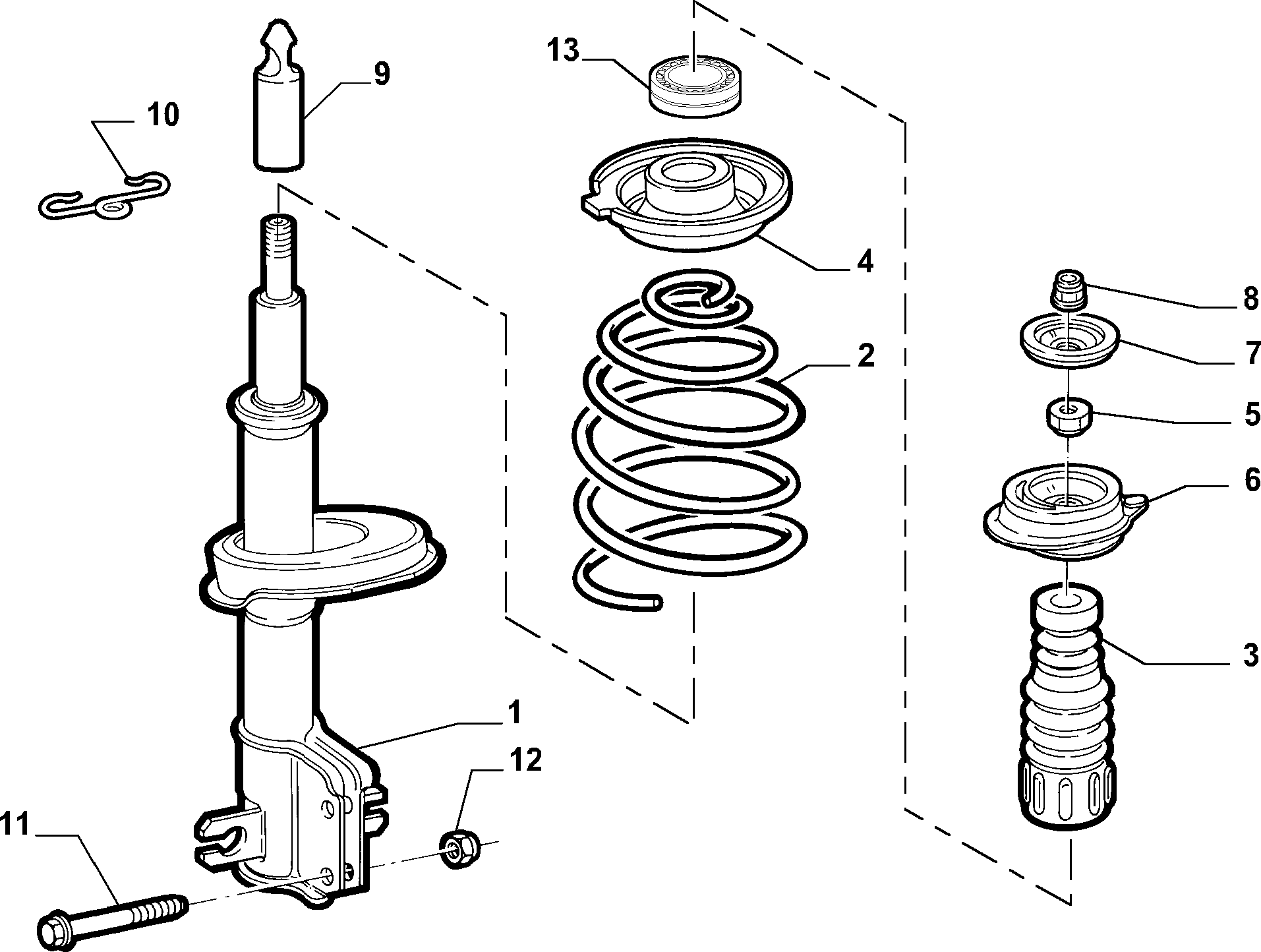 FIAT 46751136 - Пружина ходовой части autospares.lv