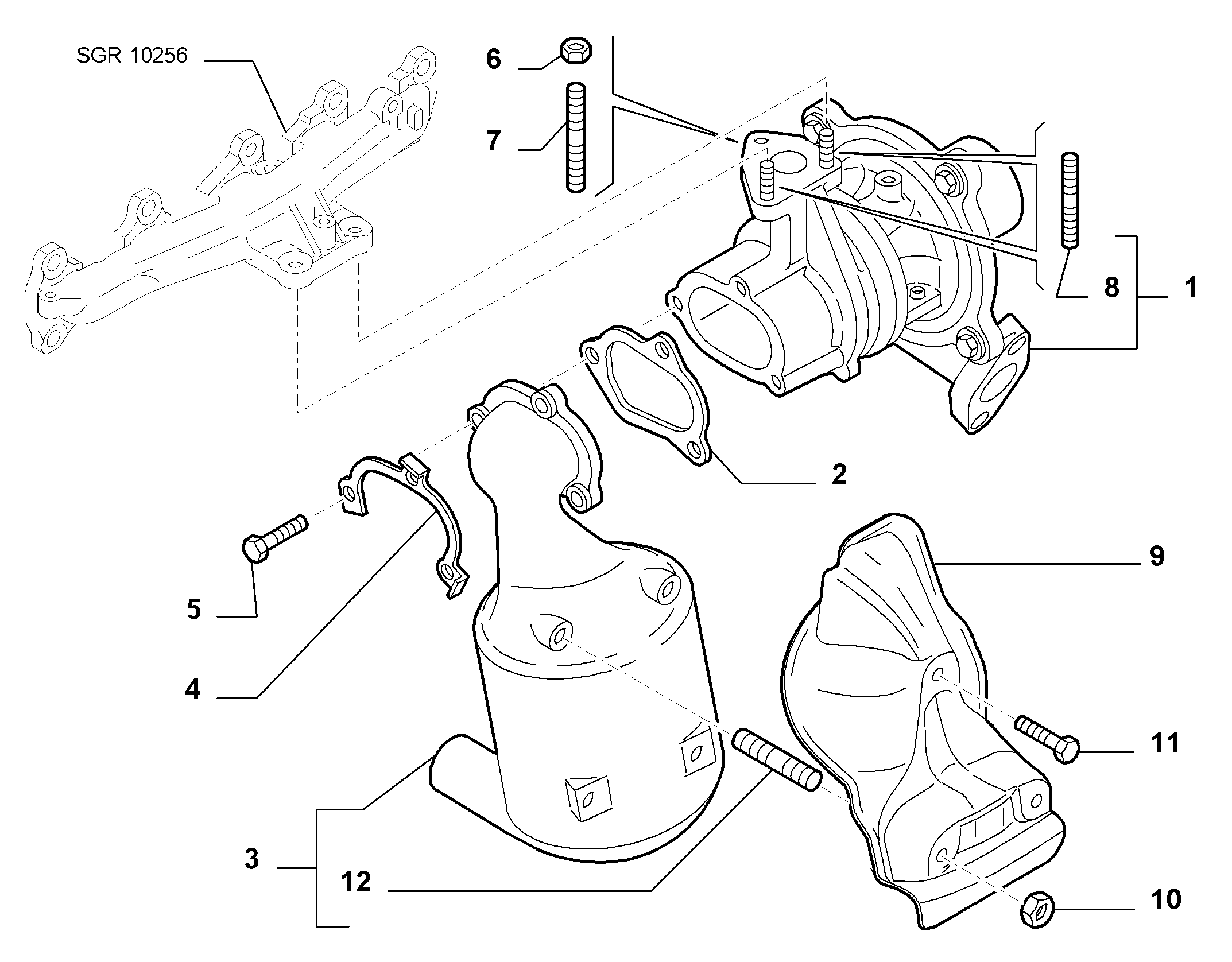 FIAT / LANCIA 71724701 - Турбина, компрессор autospares.lv