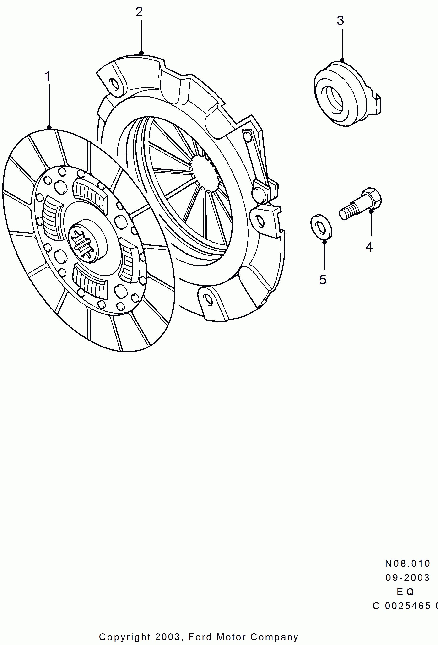 GEO 4421581 - Нажимной диск сцепления autospares.lv