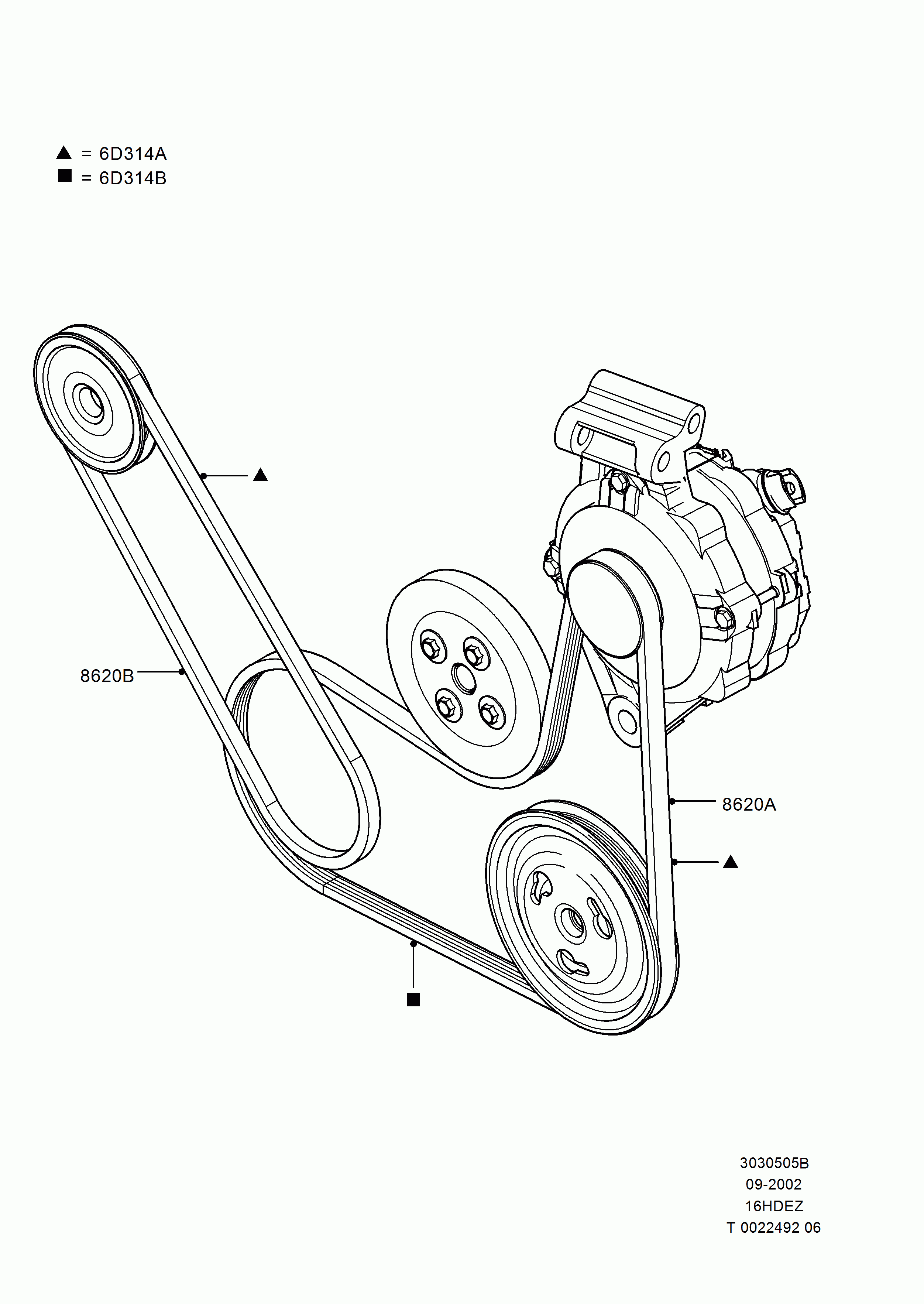 FORD 1843766 - Поликлиновой ремень autospares.lv