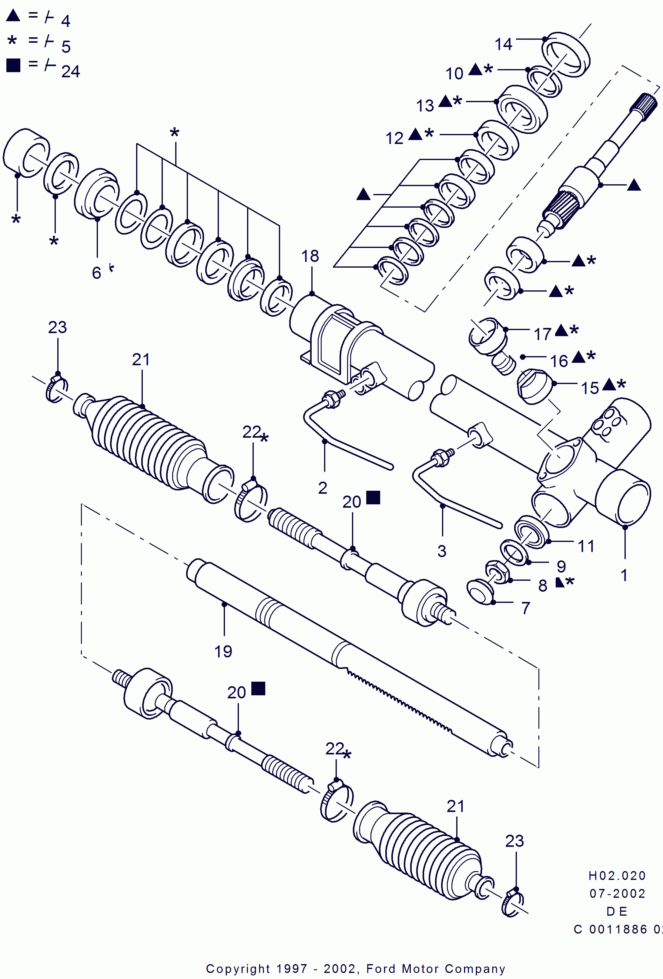 FORD 6185338 - Осевой шарнир, рулевая тяга autospares.lv