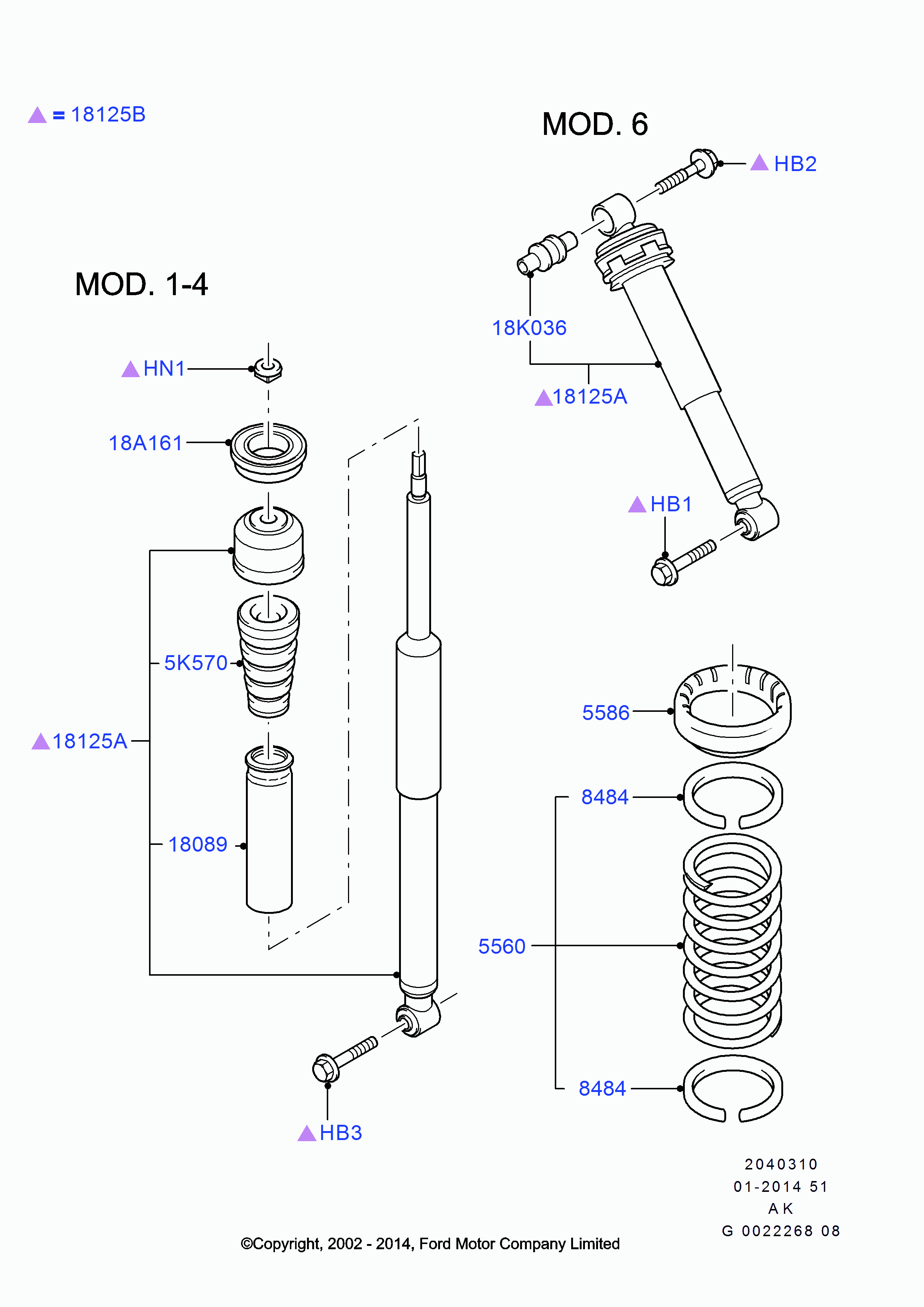 FORD 1111008 - Амортизатор autospares.lv