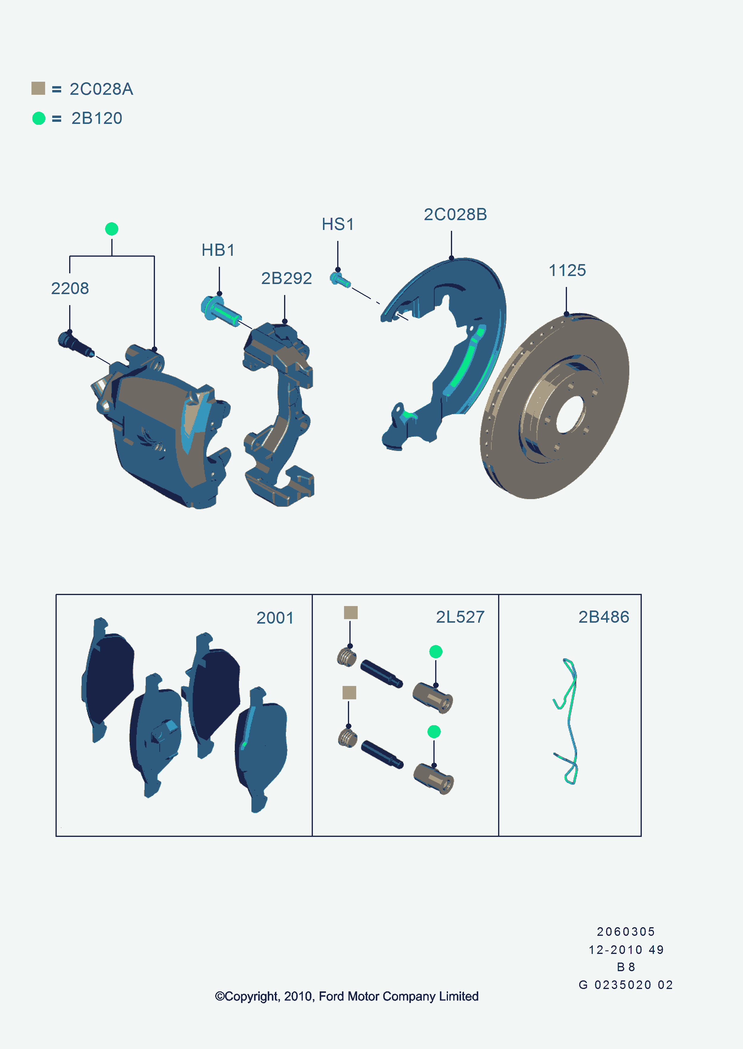 FORD 1790221 - Тормозной диск autospares.lv