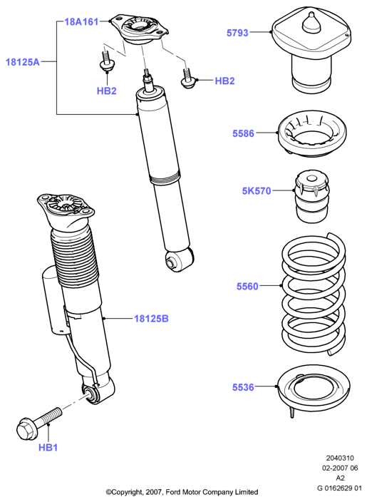 FORD 1720986 - Амортизатор autospares.lv