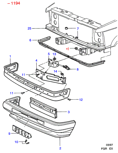 FORD 7062398 - Гайка autospares.lv