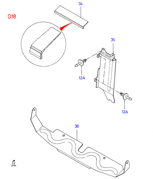 FORD 6199865 - Шланг радиатора autospares.lv