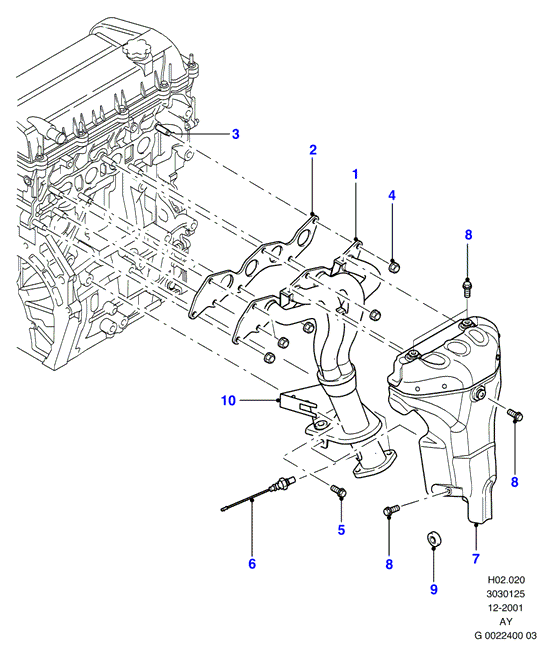 FORD 1 123 897 - Лямбда-зонд, датчик кислорода autospares.lv