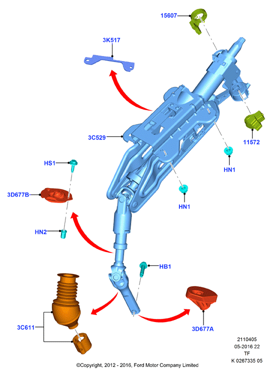 FORD 1 825 185 - Противоугонное устройство autospares.lv