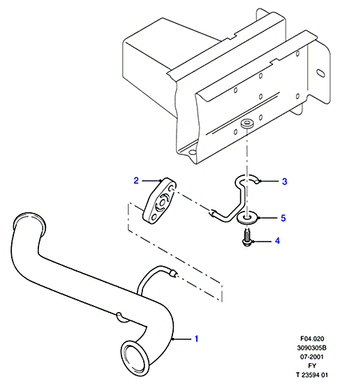 FORD 4 042 064 - Втулка стабилизатора autospares.lv