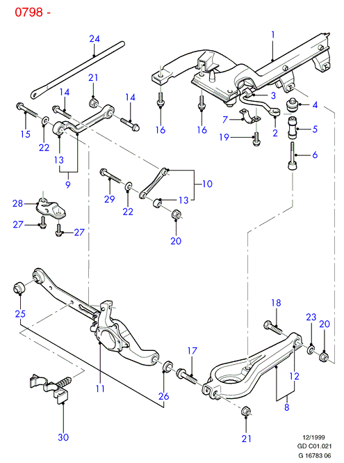 BMW 6 761 093 - Подвеска, ступенчатая коробка передач autospares.lv