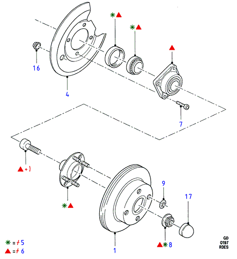 FORD 1486865 - Комплектующие для колодок дискового тормоза autospares.lv