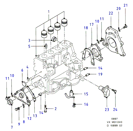 FORD 1051046 - Sensor - Crankshaft Position - Cps autospares.lv