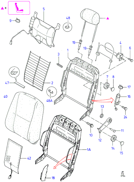 FORD 6 706 942 - Выключатель, обогрев сидения autospares.lv