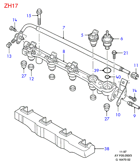 FORD 1110561 - Cover - Intake Manifold autospares.lv