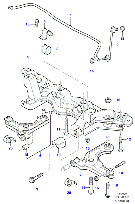 FORD 1836215 - Сайлентблок, рычаг подвески колеса autospares.lv