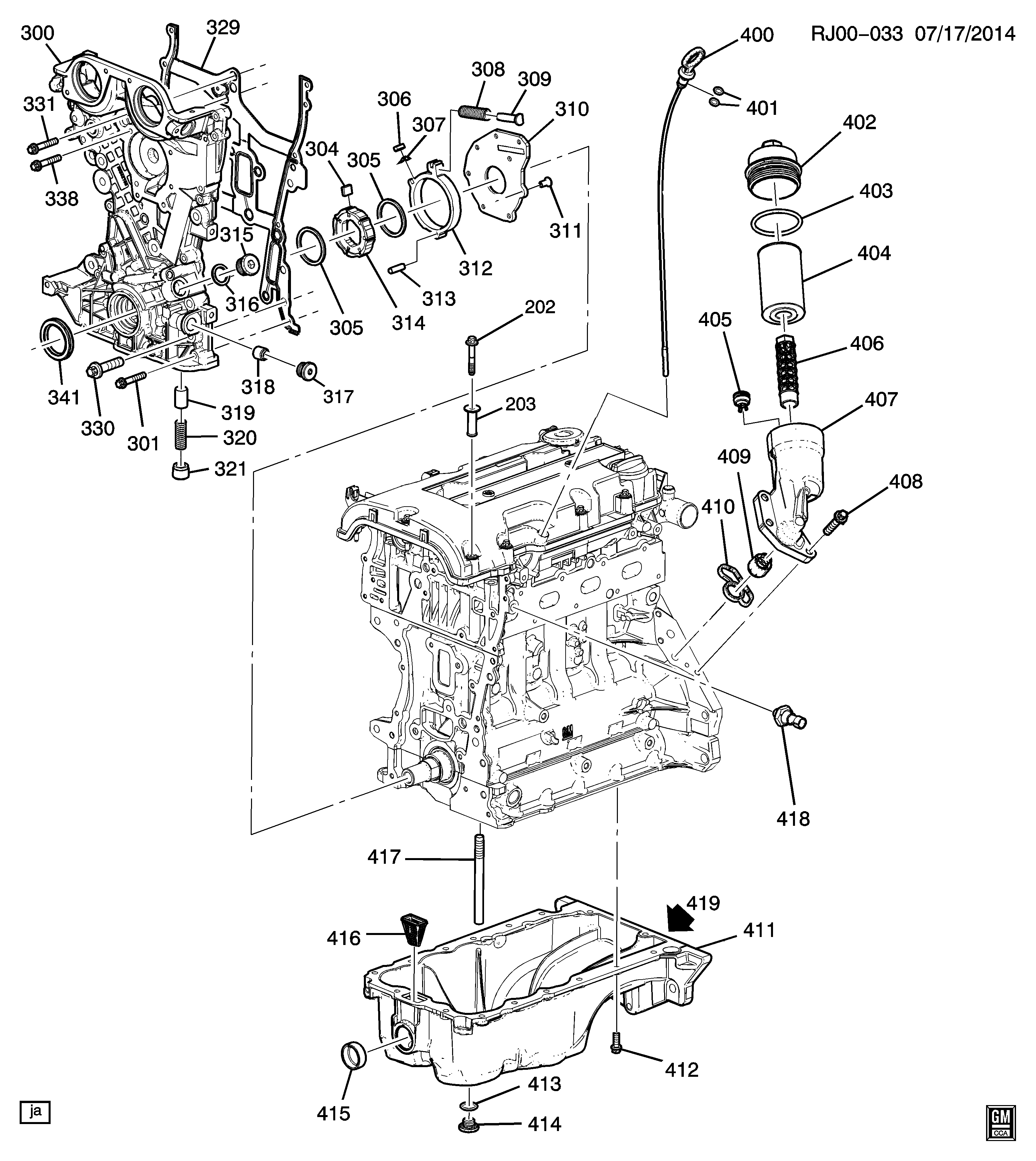 Chevrolet 55564509 - Уплотняющее кольцо, коленчатый вал autospares.lv