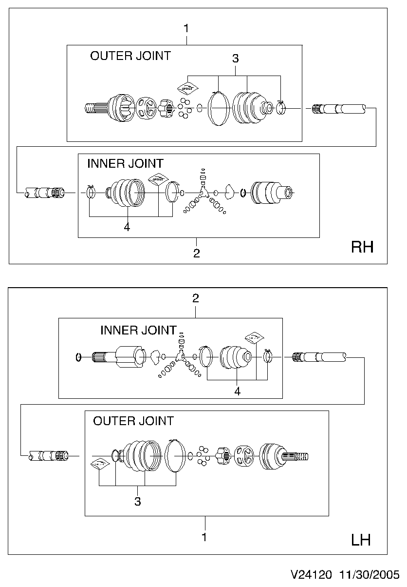 KIA 96481539 - Пыльник, приводной вал autospares.lv