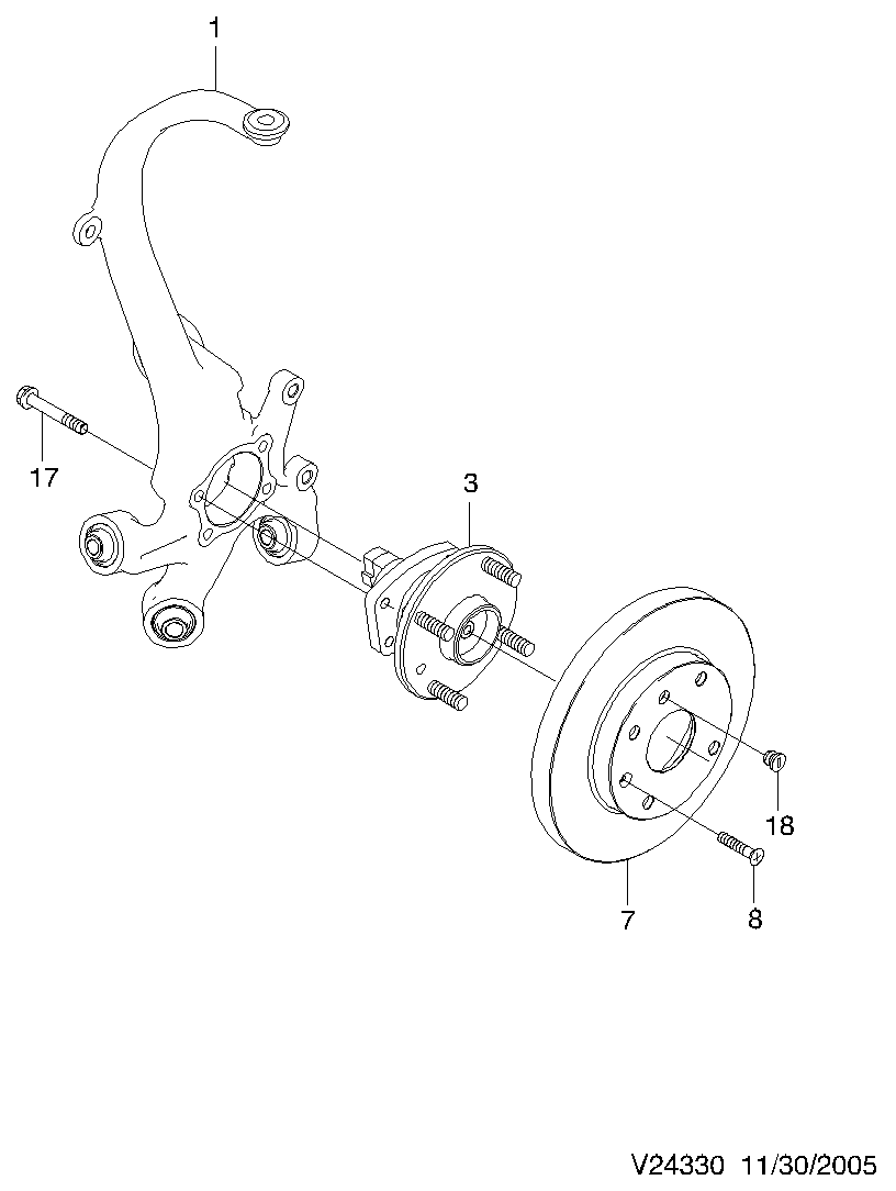 Vauxhall 96328254 - Тормозной диск autospares.lv