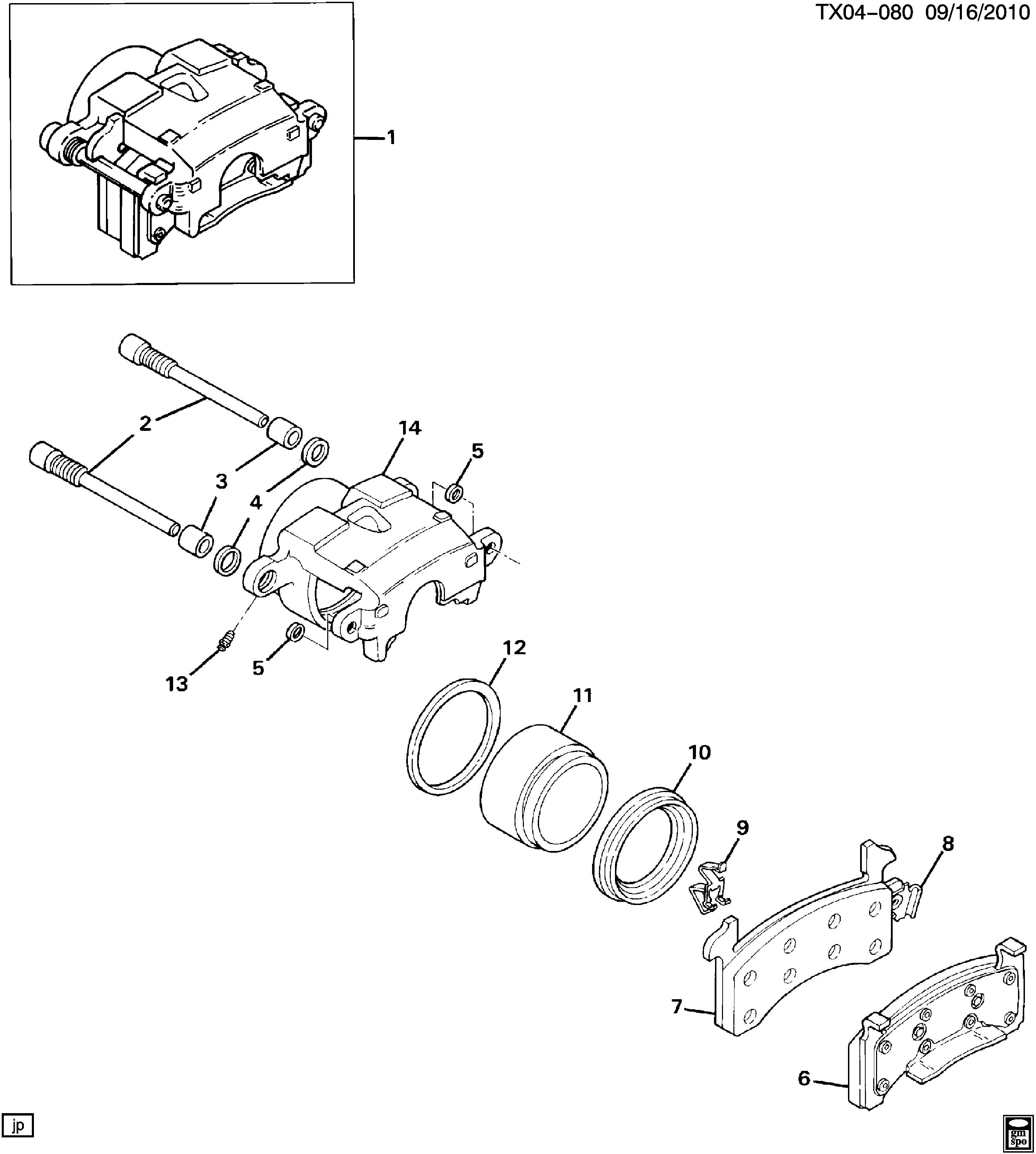 Opel 89026844 - Тормозные колодки, дисковые, комплект autospares.lv