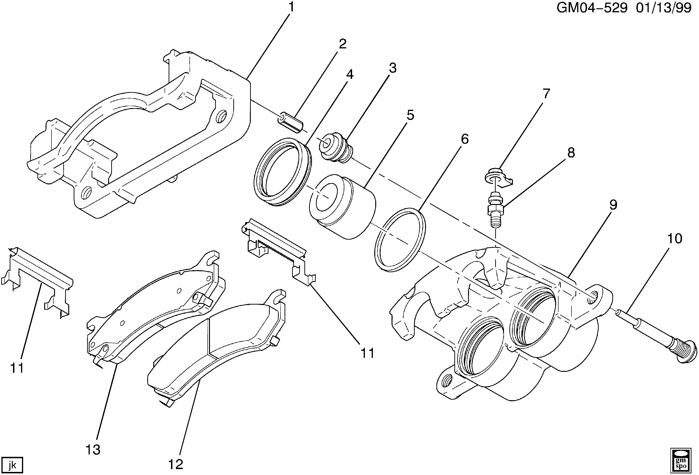 Hummer 19210705 - Тормозные колодки, дисковые, комплект autospares.lv