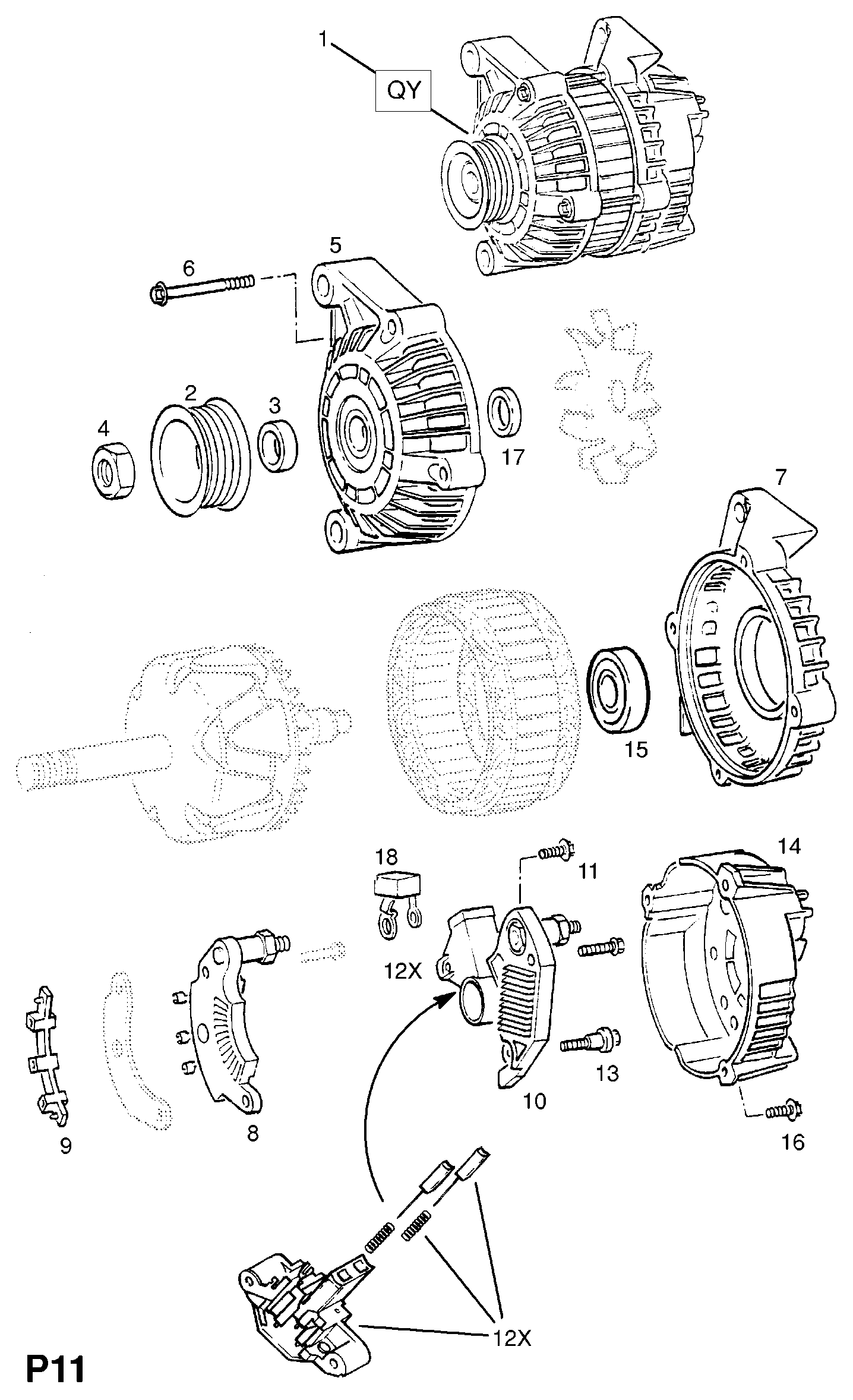 FORD 6204002 - Генератор autospares.lv