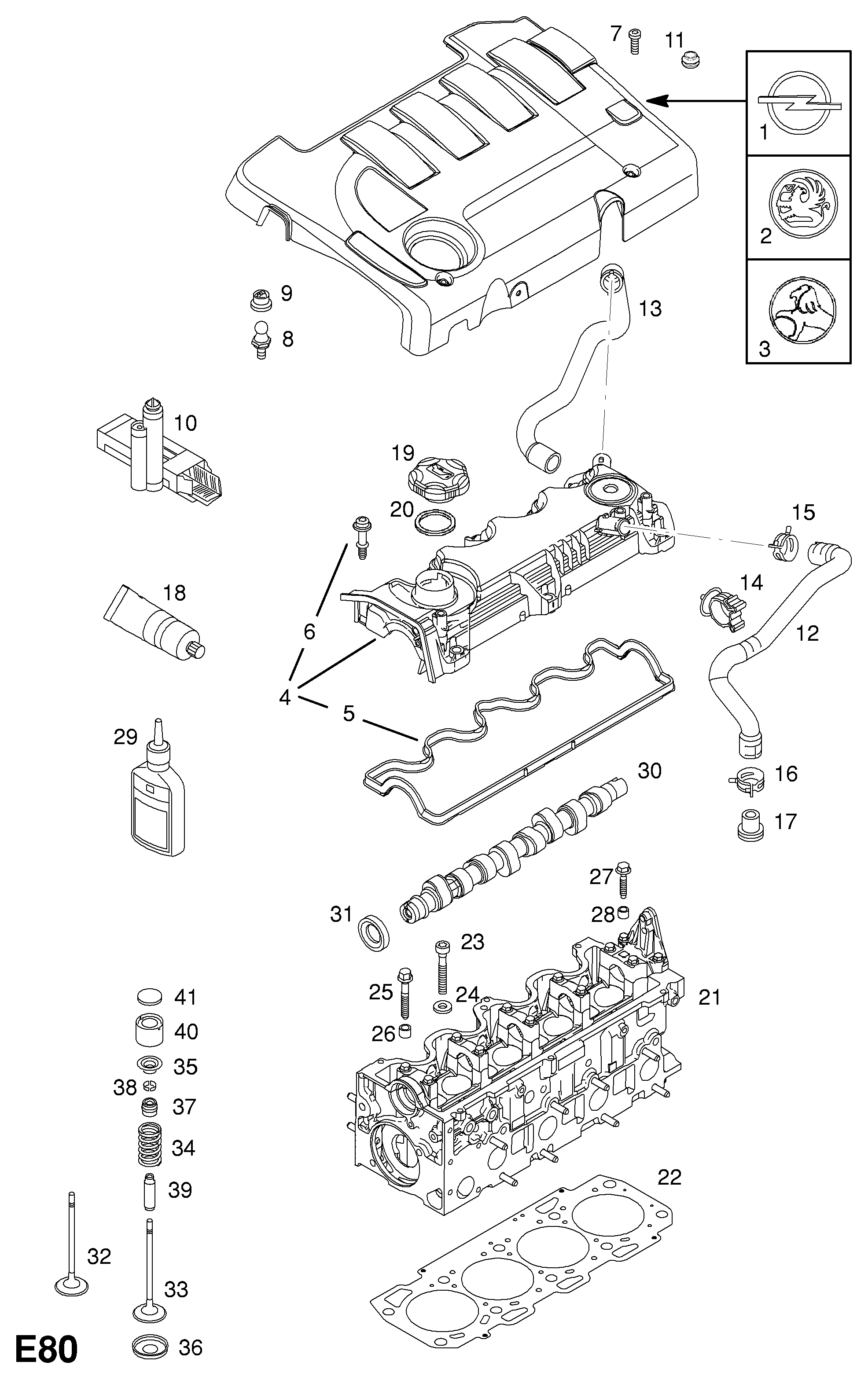 Opel 56 40 018 - Толкатель, гидрокомпенсатор autospares.lv