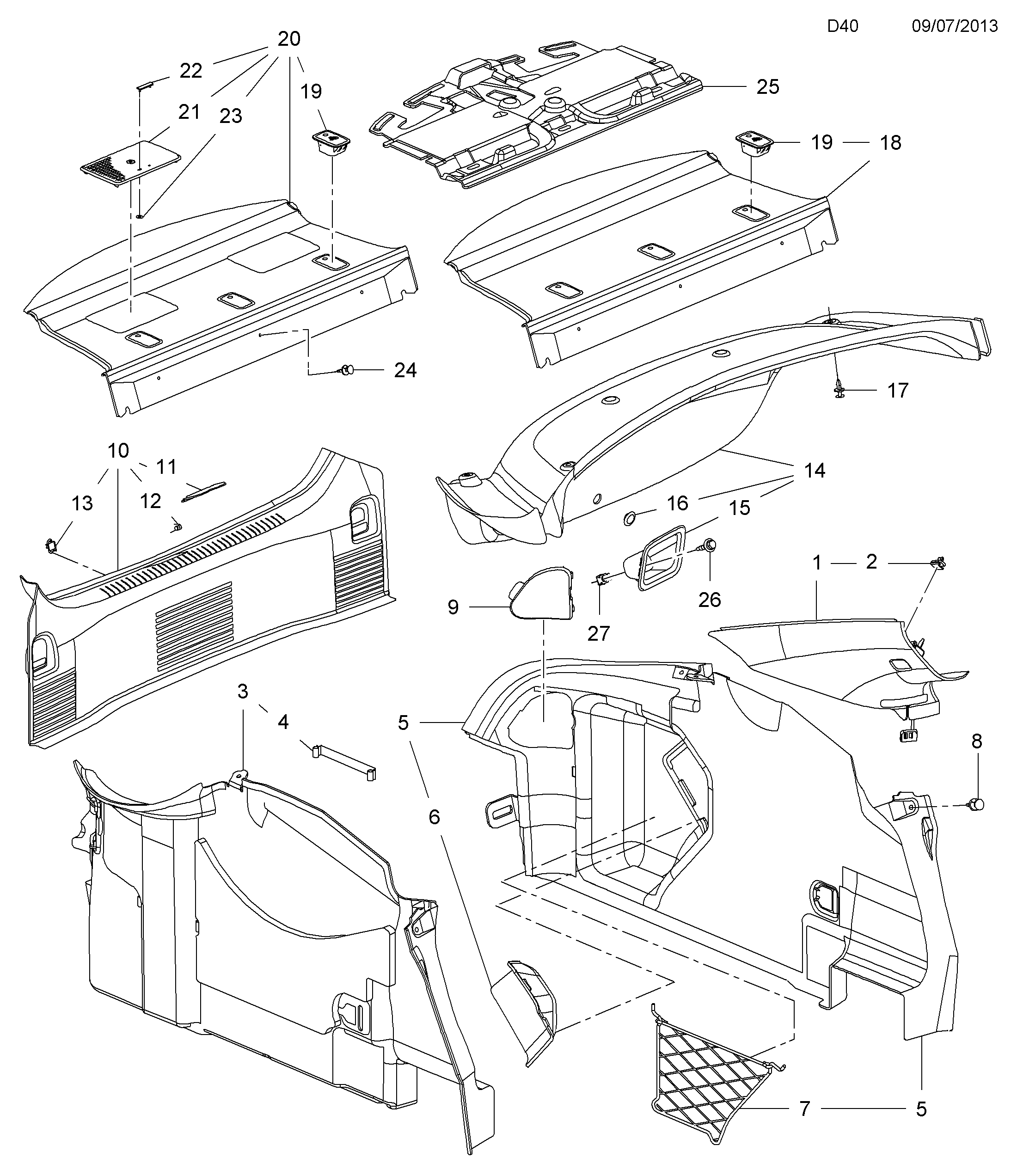 Clark 235 3816 - Воздушный фильтр, двигатель autospares.lv