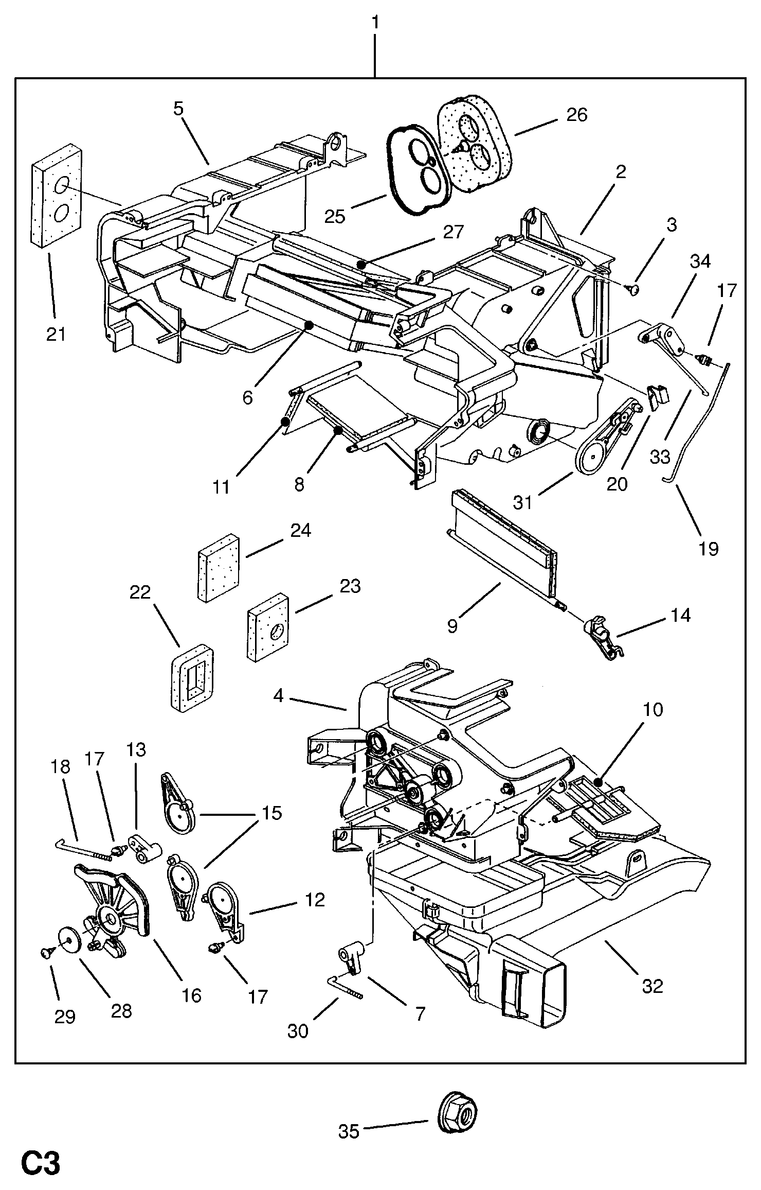 FORD 1804963 - Средний глушитель выхлопных газов autospares.lv