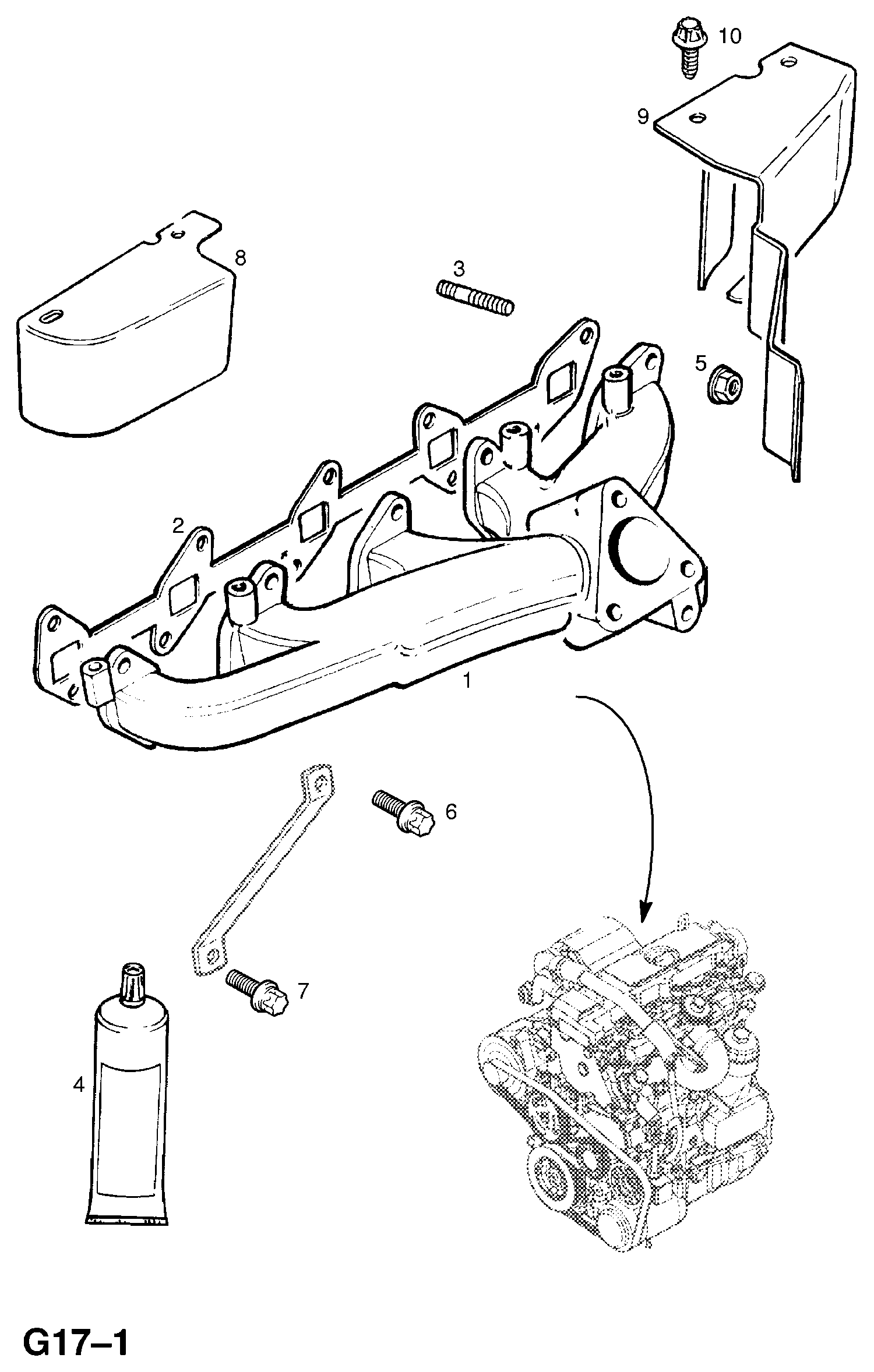 Opel 15 03 170 - Прокладка, масляная ванна autospares.lv