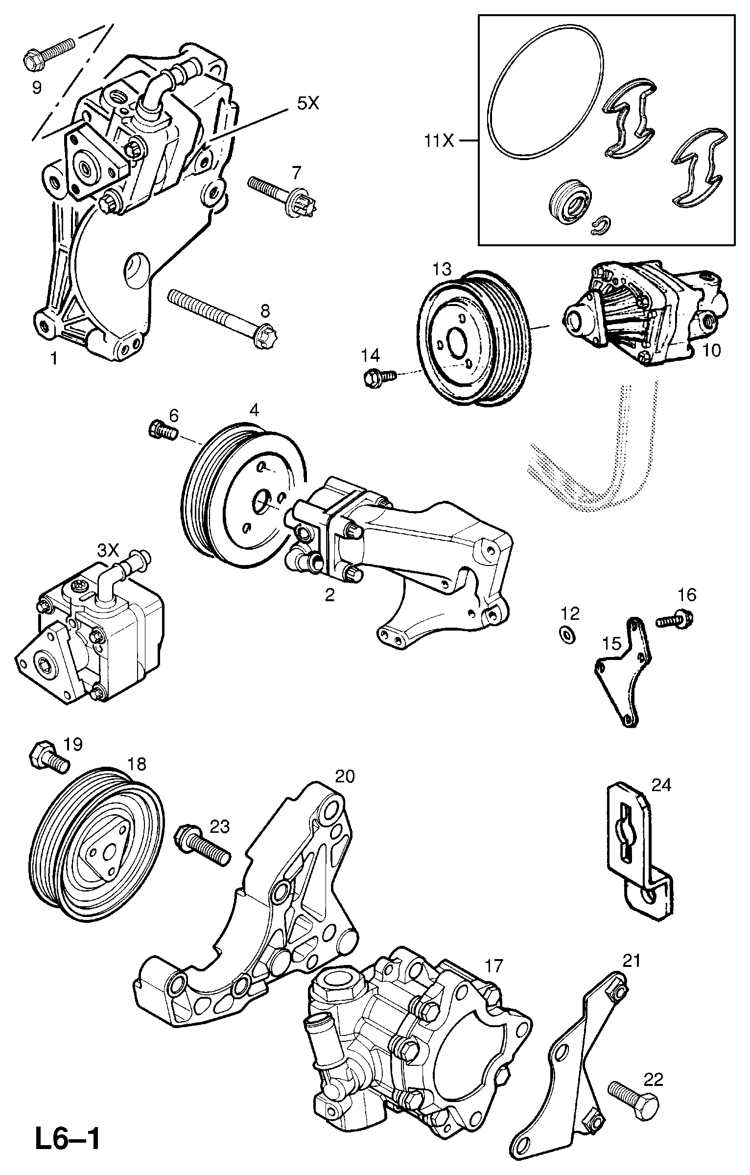 Vauxhall 9 48 051 - Гидравлический насос, рулевое управление, ГУР autospares.lv