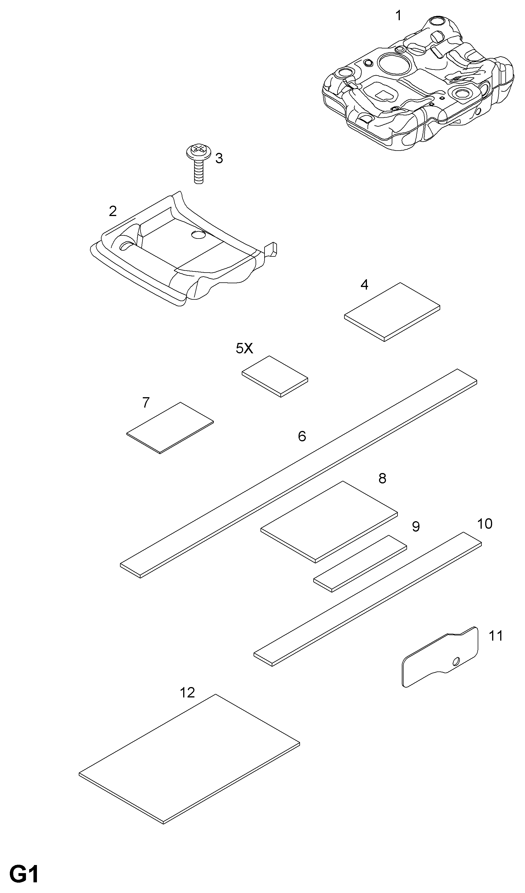 IJS 80-2322 - TANK, ASSY., FUEL, WITH SENDER (IDENT UM) (EXCEPT AUXILIARY HEAT autospares.lv