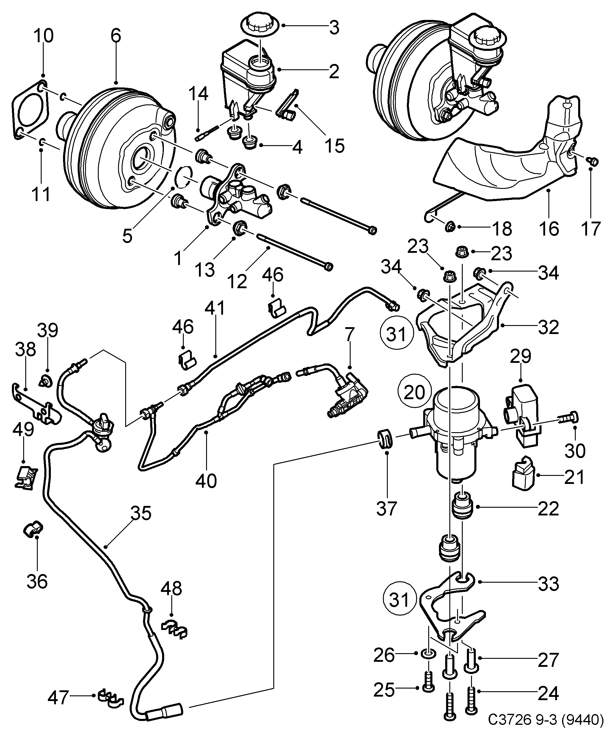 Opel 93189060 - Крышка, бачок тормозной жидкости autospares.lv