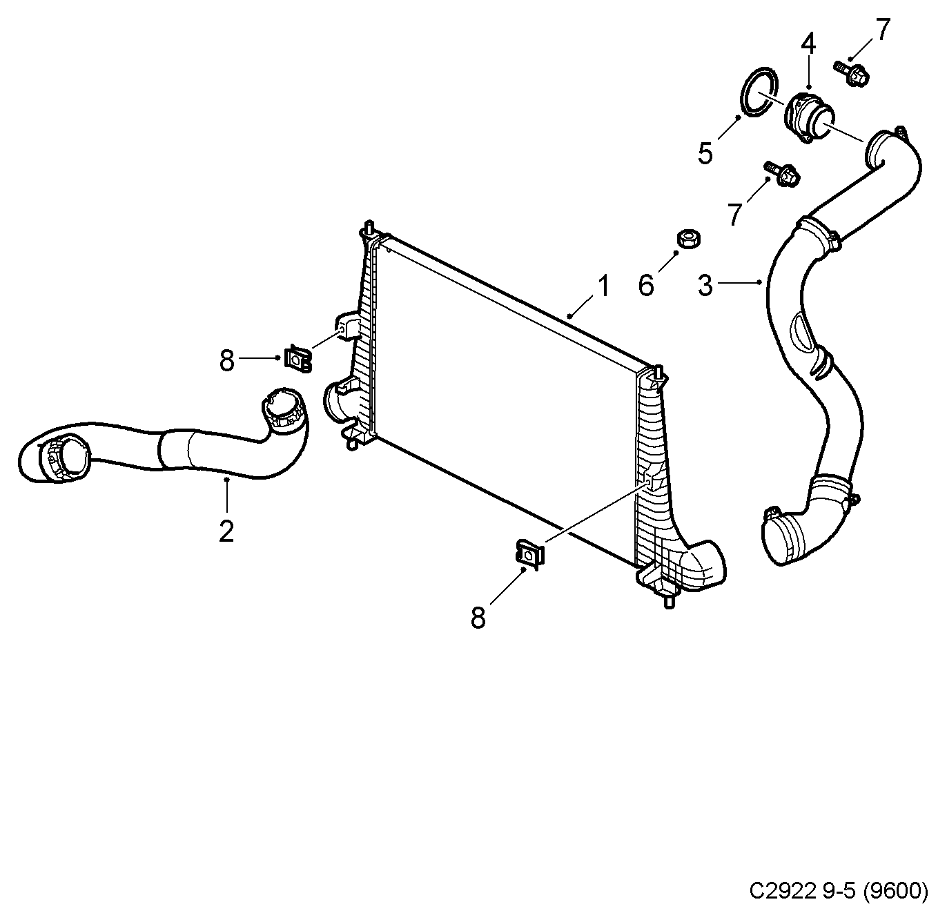 Vauxhall 55351945 - Прокладка, корпус впускного коллектора autospares.lv