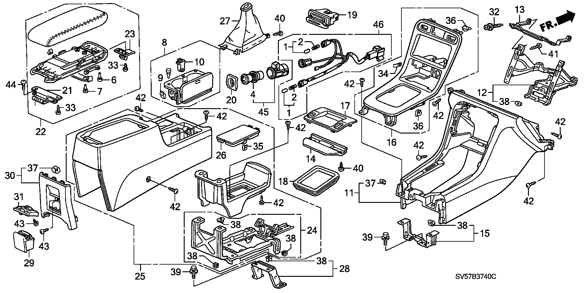 Honda 77234-SV4-003 - Рулевой механизм, рейка autospares.lv