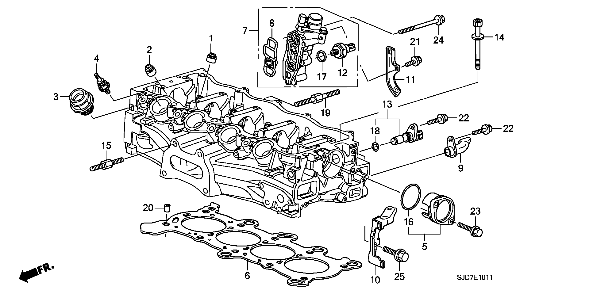 Honda 15826-RNA-A01 - Прокладка, сетчатый масляный фильтр autospares.lv