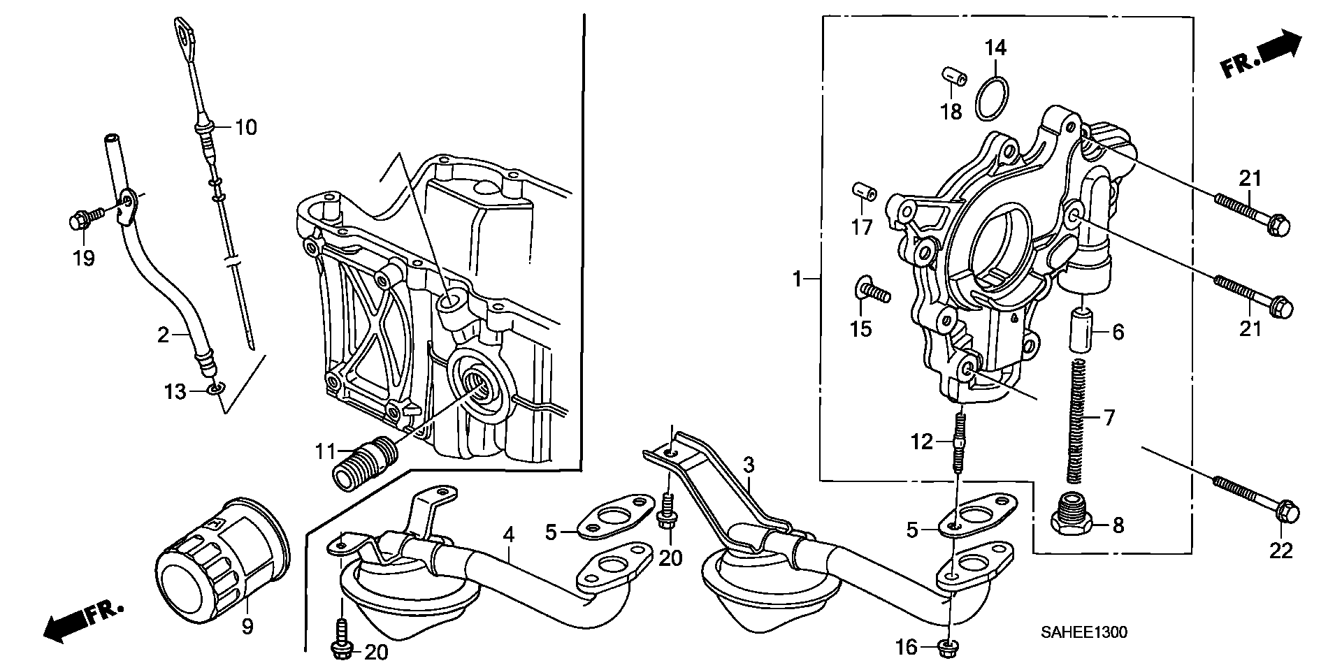 Honda 15400-RTA-004 - Масляный фильтр autospares.lv