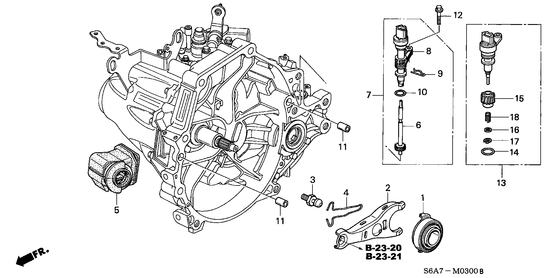 Honda 22810-PLW-005 - Выжимной подшипник сцепления autospares.lv