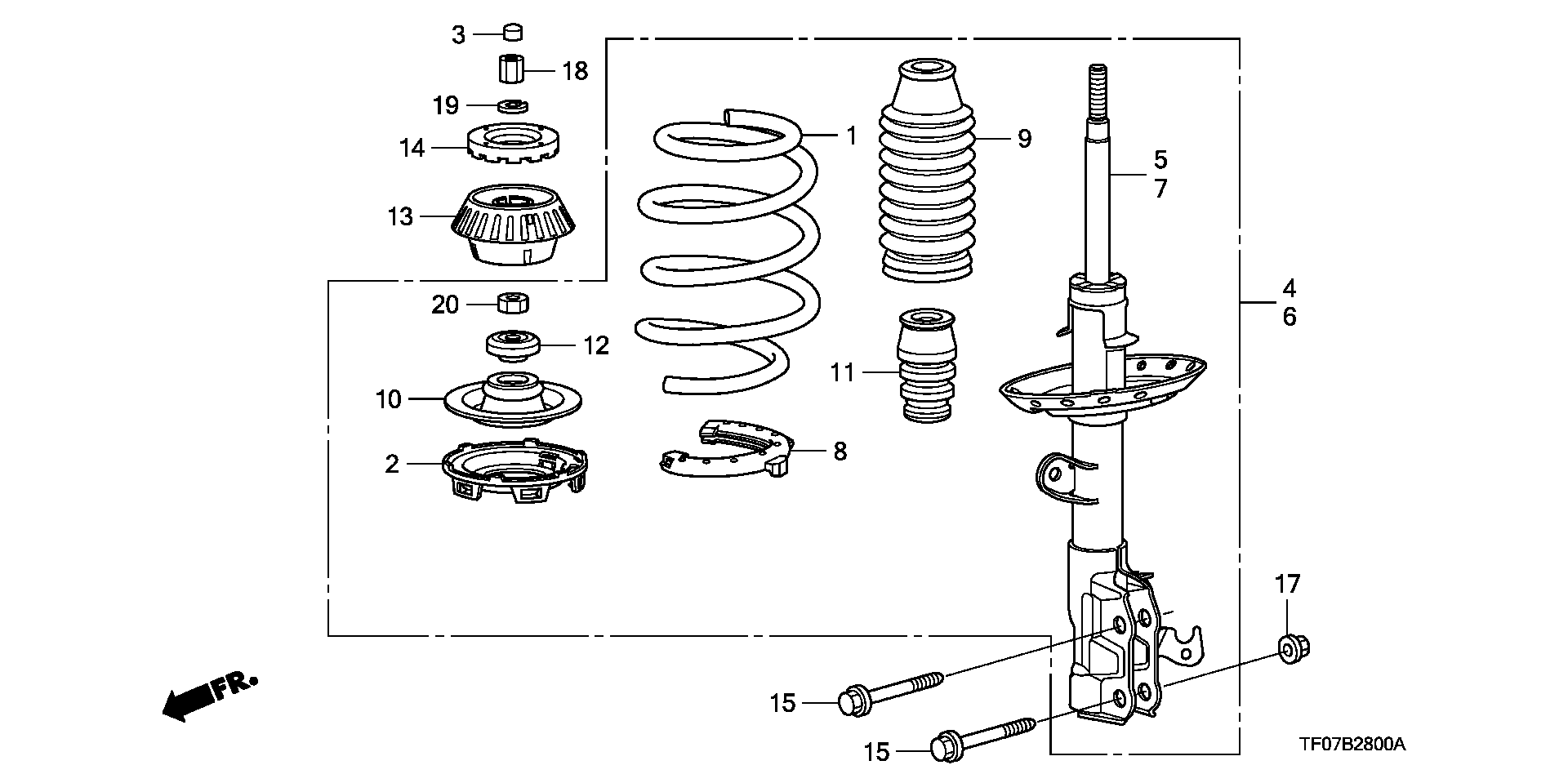 NISSAN 51920-SCC-015 - RUBBER COMP., FR. SHOCK ABSORBER MOUNTING autospares.lv