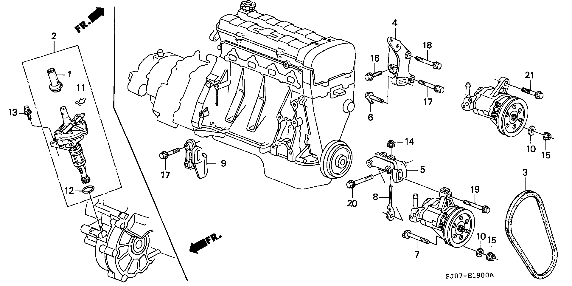 Honda 56992-PH1-003 - Клиновой ремень, поперечные рёбра autospares.lv