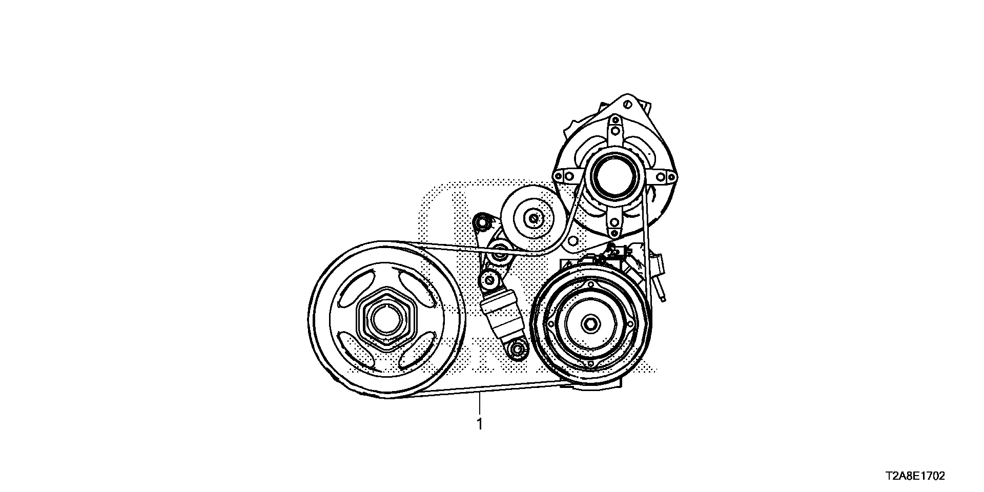 Honda 311105G0A01 - Поликлиновой ремень autospares.lv