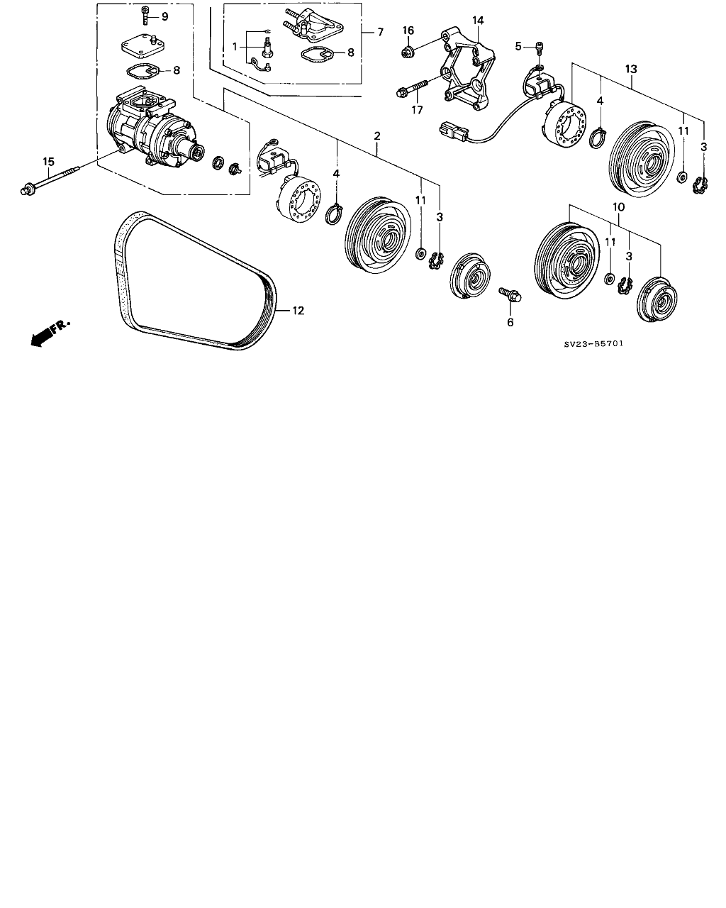 Suzuki 38920-P0A-J02 - Поликлиновой ремень autospares.lv