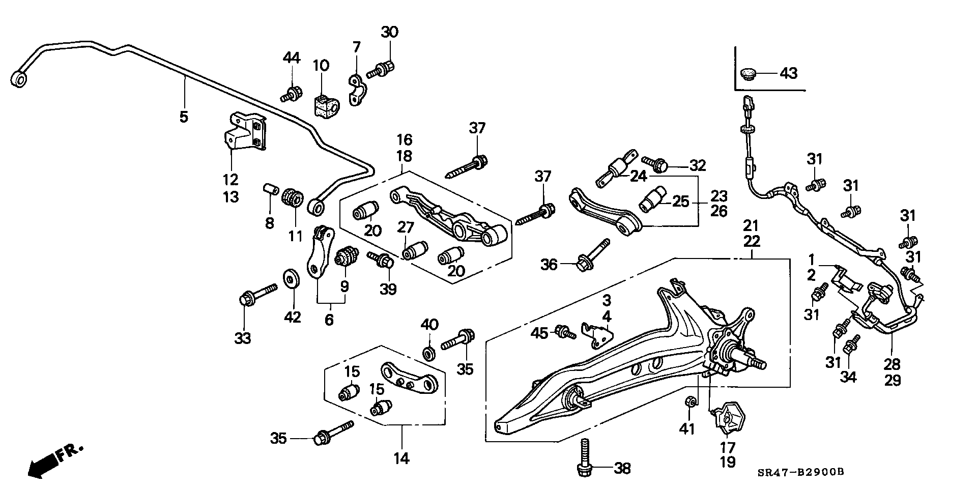 Hyundai 52393SR3004 - Сайлентблок, рычаг подвески колеса autospares.lv