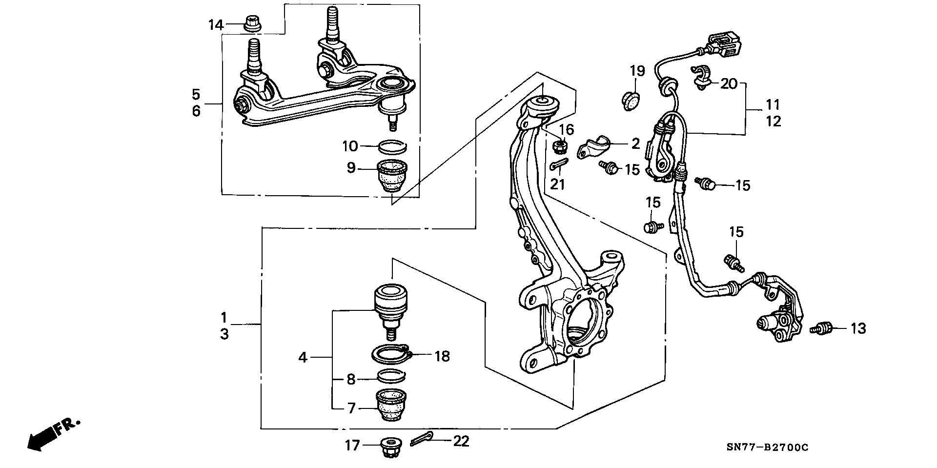 Rover 51450-SN7-003 - Рычаг подвески колеса autospares.lv