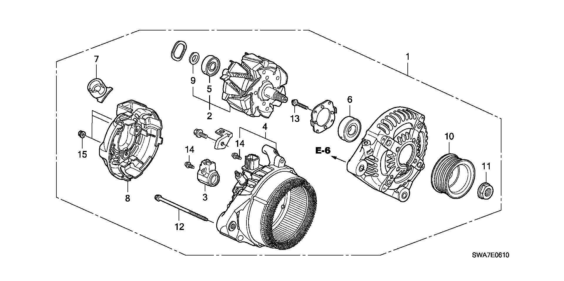 Suzuki 31100RZPG01 - Генератор autospares.lv