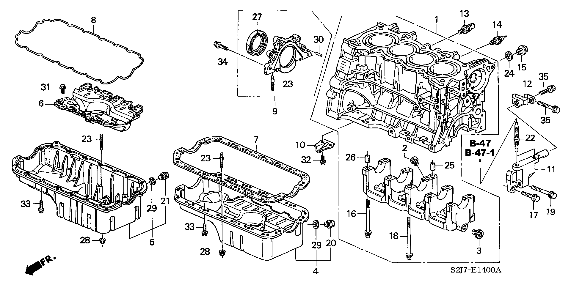 Honda 30530 P2M A01 - Датчик детонации autospares.lv