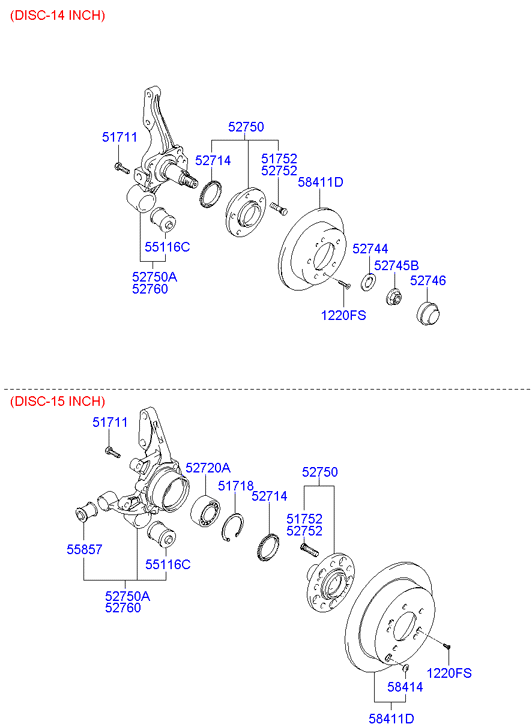 Hyundai 52710-26530 - Подшипник ступицы колеса, комплект autospares.lv
