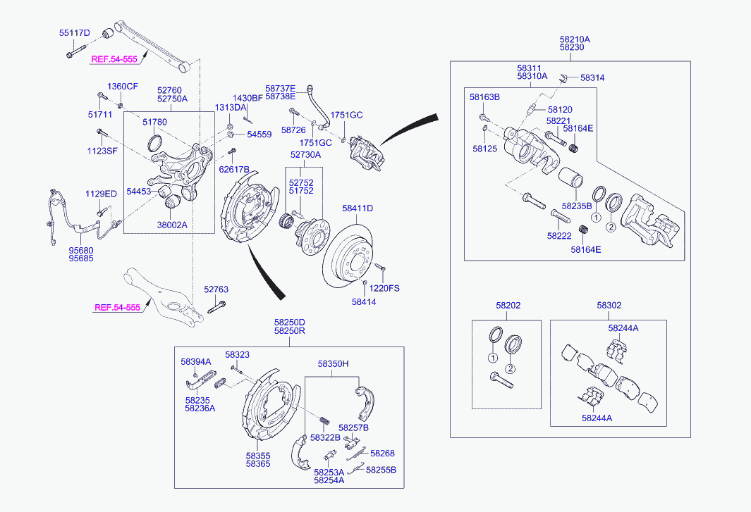 KIA 58411-1H300 - Тормозной диск autospares.lv